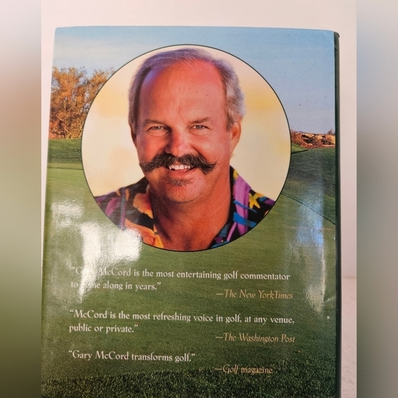 Just a Range Ball in a Box of Titleists by Gary McCord Home Accents Book - Picture 7 of 9